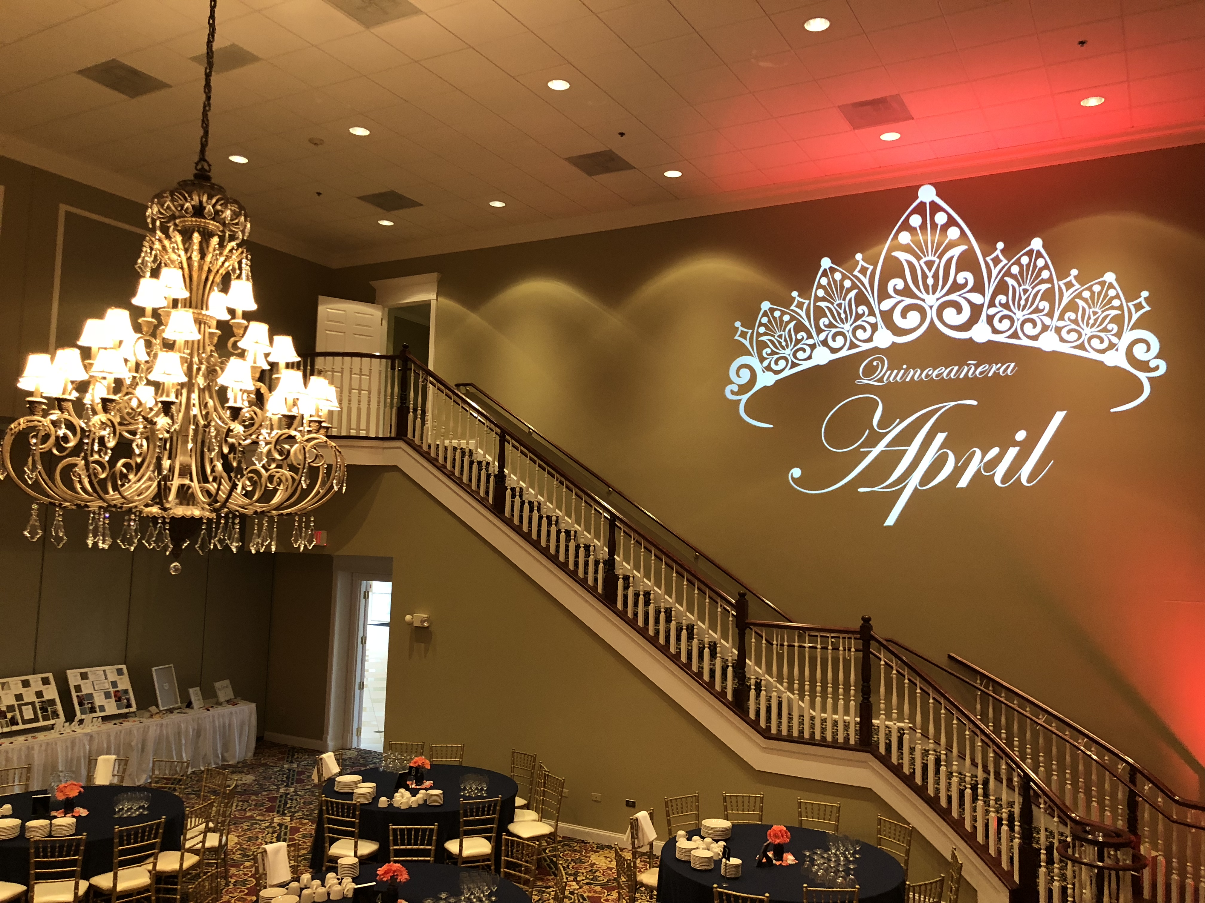 Personalize Special Occasions with a Monogram Gobo