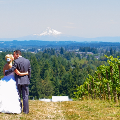 Gobos are essential for lighting an outdoor wedding