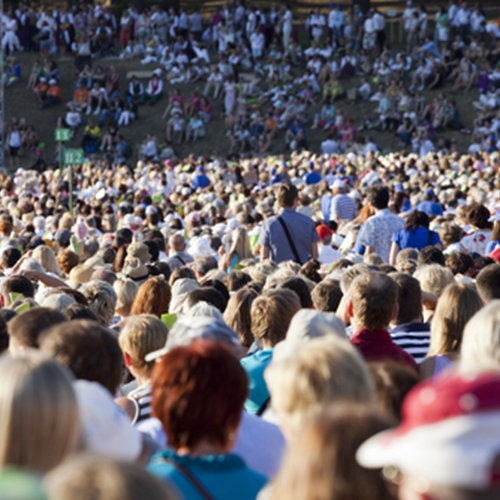 Gobos used at viewing party for Germany World Cup game