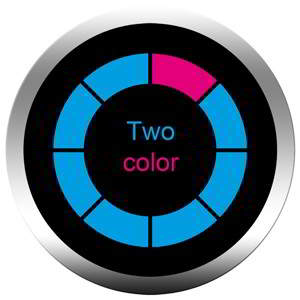 Custom Gobo Two Color Glass Gobo