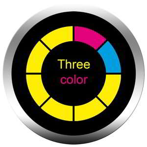 Custom Gobo Three Color Glass Gobo
