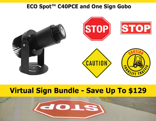 Virtual Sign 1’ to 3’ Industrial Environments (C20PCE)