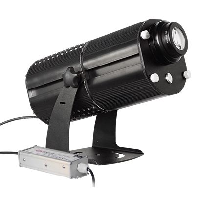 ECO Spot LED40-C LED Gobo Projector with Gobo Changer for Event, Hospitality, Architectural, Retail.