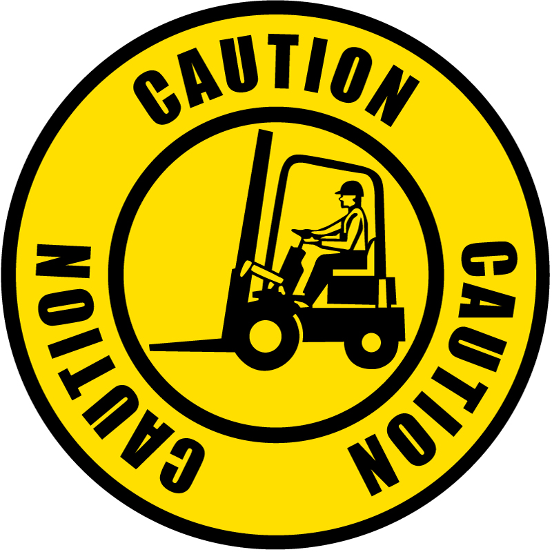 Forklift Caution Gobo ZHT-S1088
