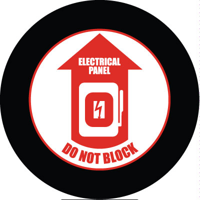 Electrical Panel Projection, safety projection Electrical Panel. Electrical Panel sign image