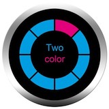 Two Color Glass Gobo
