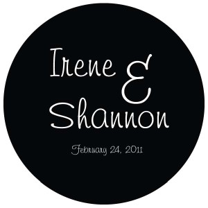 Wedding Gobo Glass WGBW-75 Freehand
