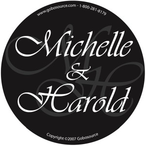 Wedding Gobo Grayscale - WGGS-04