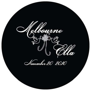 Wedding Gobo GS-Glass WGGS-19 Helinda Rook