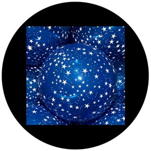 Celestial Tree Balls - GSG N1022-3c - Holiday Gobo - Color