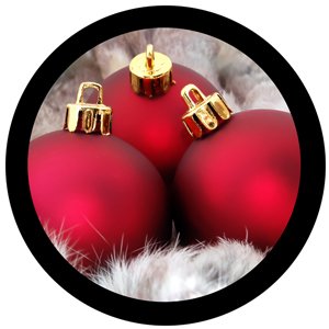 Ornamental Balls - GSG N1028-fc - Holiday Gobo - Color