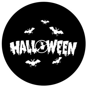 Halloween - GSG N1052-bw - Holiday Gobo - BW