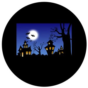 Haunted House - GSG N1070-fc - Holiday Gobo - Color