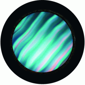 Cyan Waves - RSG 33004 - Standard Glass Gobo