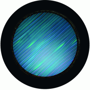 Cyan Strands - RSG 33204 - Standard Glass Gobo