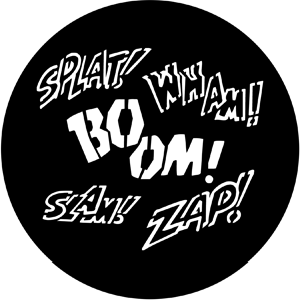 Splat Zap - RSS 71049 - Stock Gobo Steel