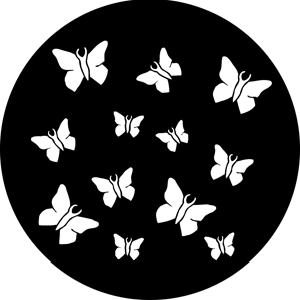 Butterflies - RSS 76508 - Stock Gobo Steel