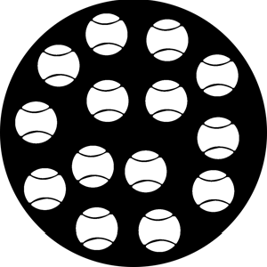 Tennis Balls - RSS 76510 - Stock Gobo Steel