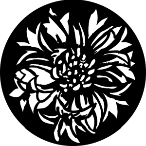 Bloomin Flowers - RSS 76572 - Stock Gobo Steel