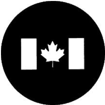 Canadian Flag - RSS 77210 - Stock Gobo Steel