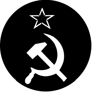 Hammer & Sickle - RSS 77341 - Stock Gobo Steel