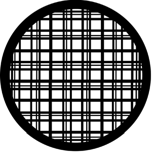 Plaid - RSS 77424 - Stock Gobo Steel