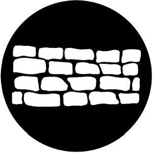 Stone Wall - RSS 77519 - Stock Gobo Steel