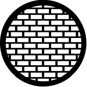 Bricks - RSS 77527 - Stock Gobo Steel