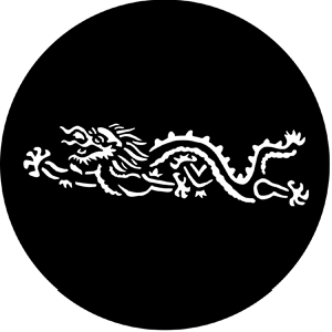 Chinese Dragon - RSS 77558 - Stock Gobo Steel
