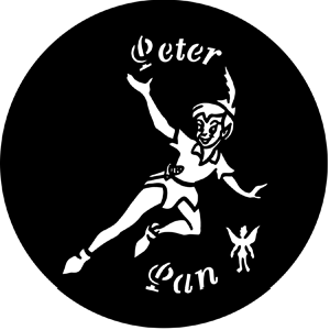 Peter Pan - RSS 77584 - Stock Gobo Steel