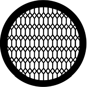 Diamond Lattice - RSS 77597 - Stock Gobo Steel