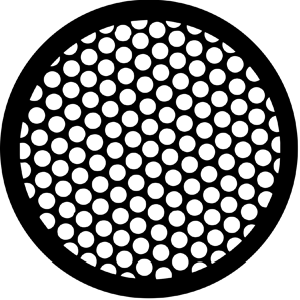 Holes - RSS 77638 - Stock Gobo Steel