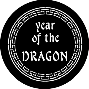 Year Of The Dragon - RSS 77652B - Stock Gobo Steel