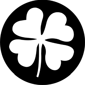 Four Leaf Clover - RSS 77668 - Stock Gobo Steel