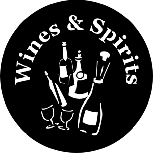 Wines and Spirits - RSS 77693 - Stock Gobo Steel