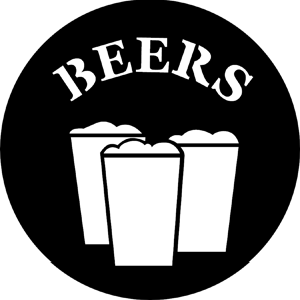 Beers - RSS 77694 - Stock Gobo Steel