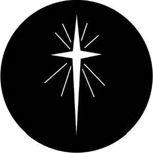 Star of Bethlehem 1 - RSS 77707 - Stock Gobo Steel