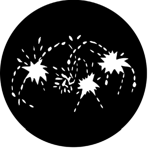 Fireworks 4A - RSS 77800 - Stock Gobo Steel