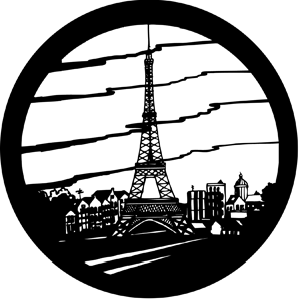 Paris - RSS 77820 - Stock Gobo Steel