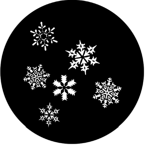 Snowfall - RSS 77837 - Stock Gobo Steel