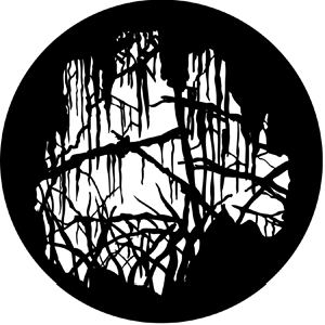 Spooky Wood - RSS 77862 - Stock Gobo Steel