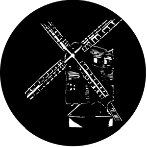 Derelict Windmill - RSS 77874 - Stock Gobo Steel