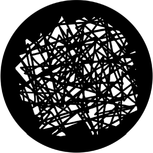 Scribble - RSS 77912 - Stock Gobo Steel