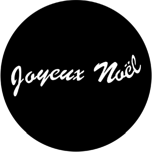 Joyeux Noel - RSS 78009 - Stock Gobo Steel