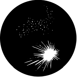 Fireworks 5A - RSS 78011 - Stock Gobo Steel