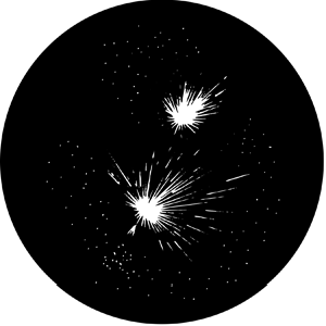 Fireworks 5B - RSS 78012 - Stock Gobo Steel