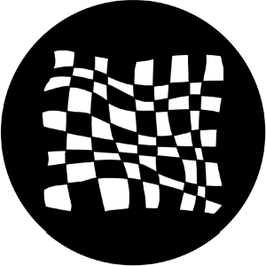 Chequered Flag 3 - RSS 78052 - Stock Gobo Steel