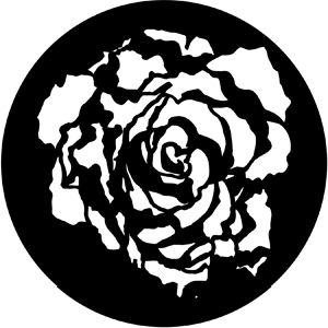 Blooming Rose - RSS 78084 - Stock Gobo Steel