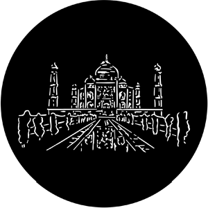 Taj Mahal - RSS 78149 - Stock Gobo Steel