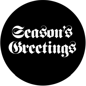 Seasons Greeting 2 - RSS 78389 - Stock Gobo Steel
